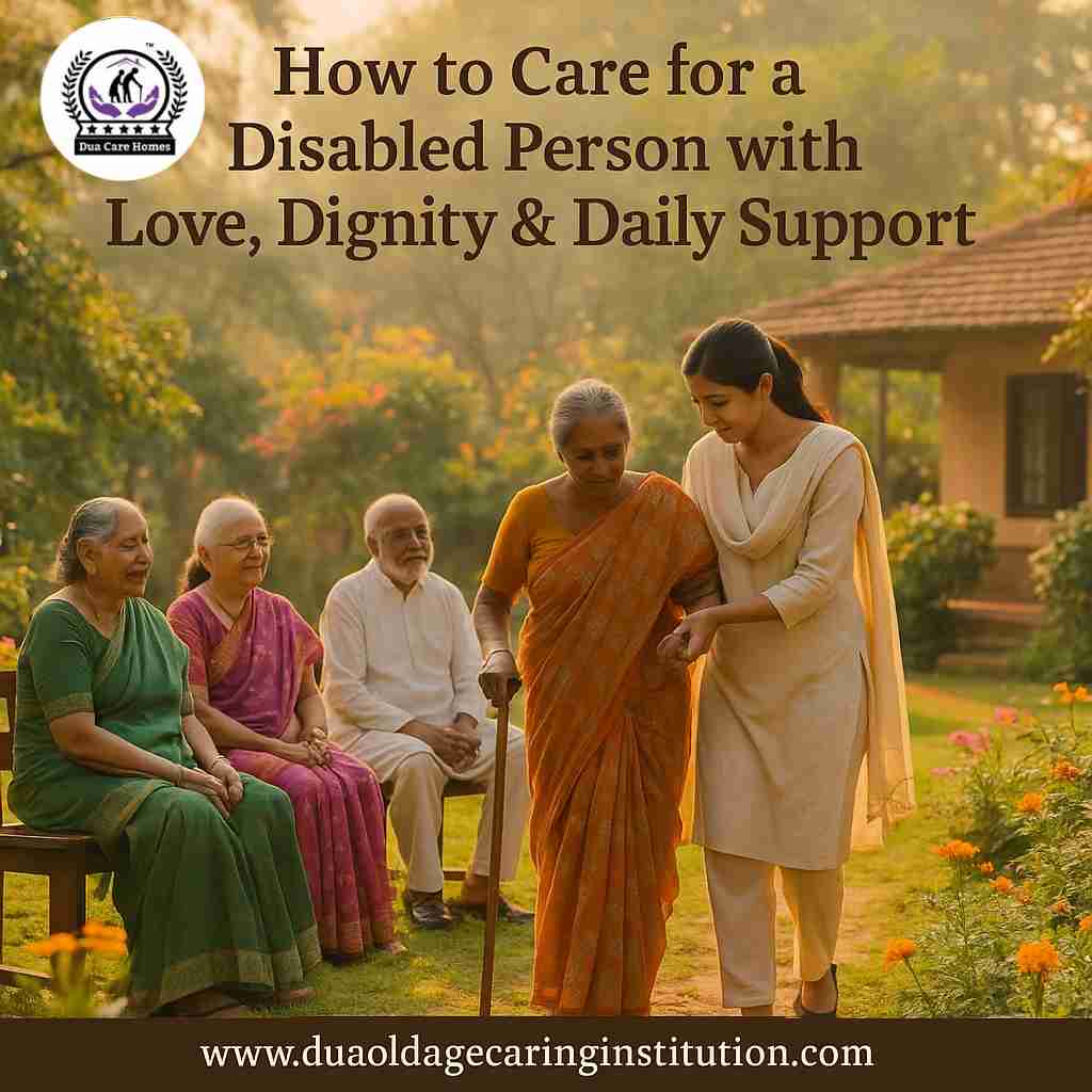 You are currently viewing How to Care for a Disabled Person with Love, Dignity & Daily Support