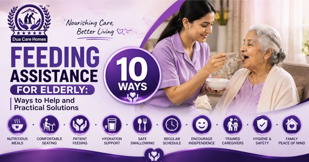 You are currently viewing Feeding Assistance for Elderly: 10 Ways to Help and Practical Solutions