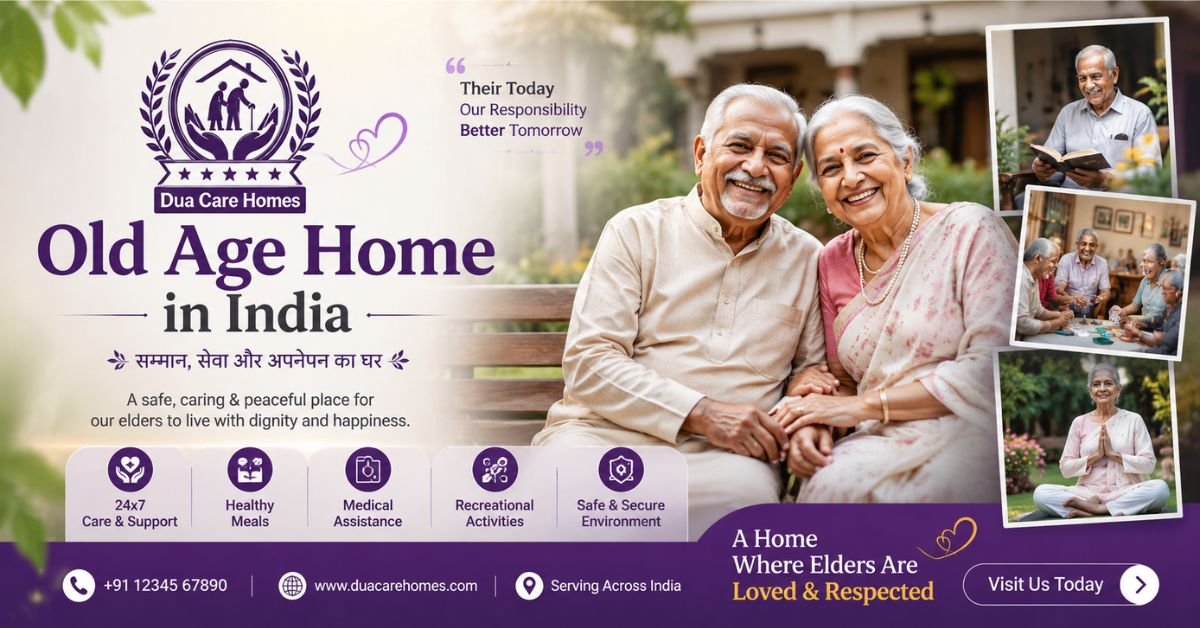You are currently viewing Old Age Home in India: Give Your Parents the Care, Comfort & Dignity They Truly Deserve